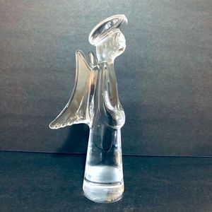 NEW Vintage Angel Figurine 25% Lead Crystal